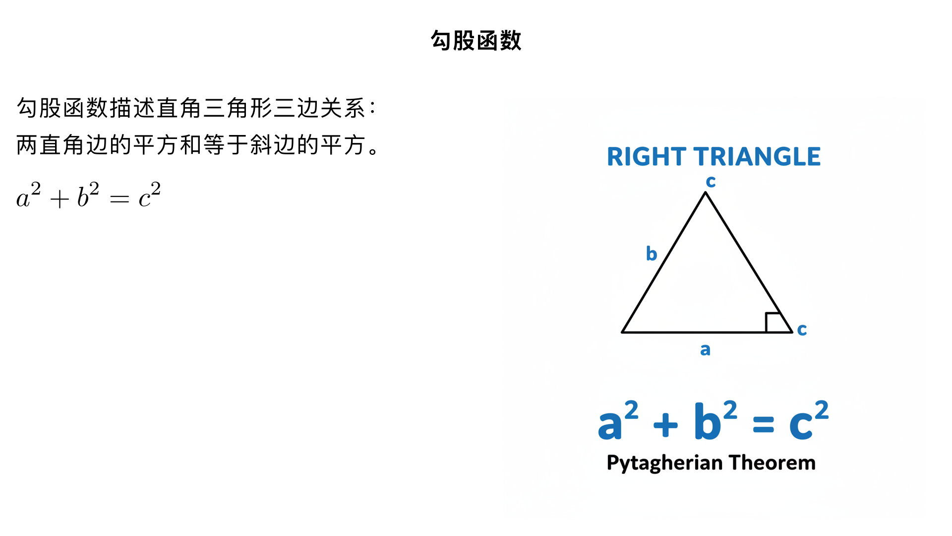 帮我解释下勾股函数