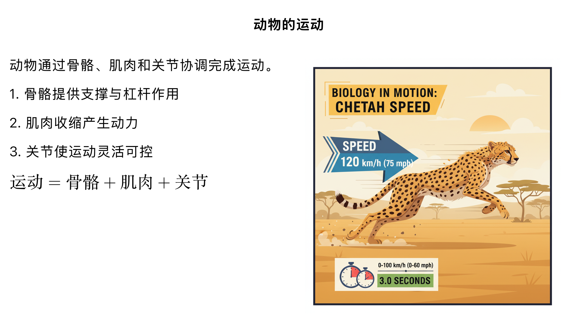 八年级生物/动物的运动和行为/动物的运动